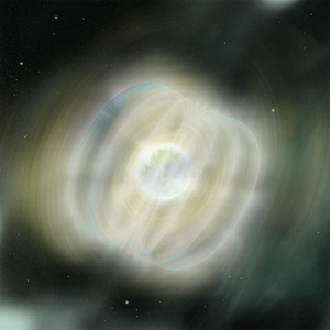 Artist's impression of a Magnetar